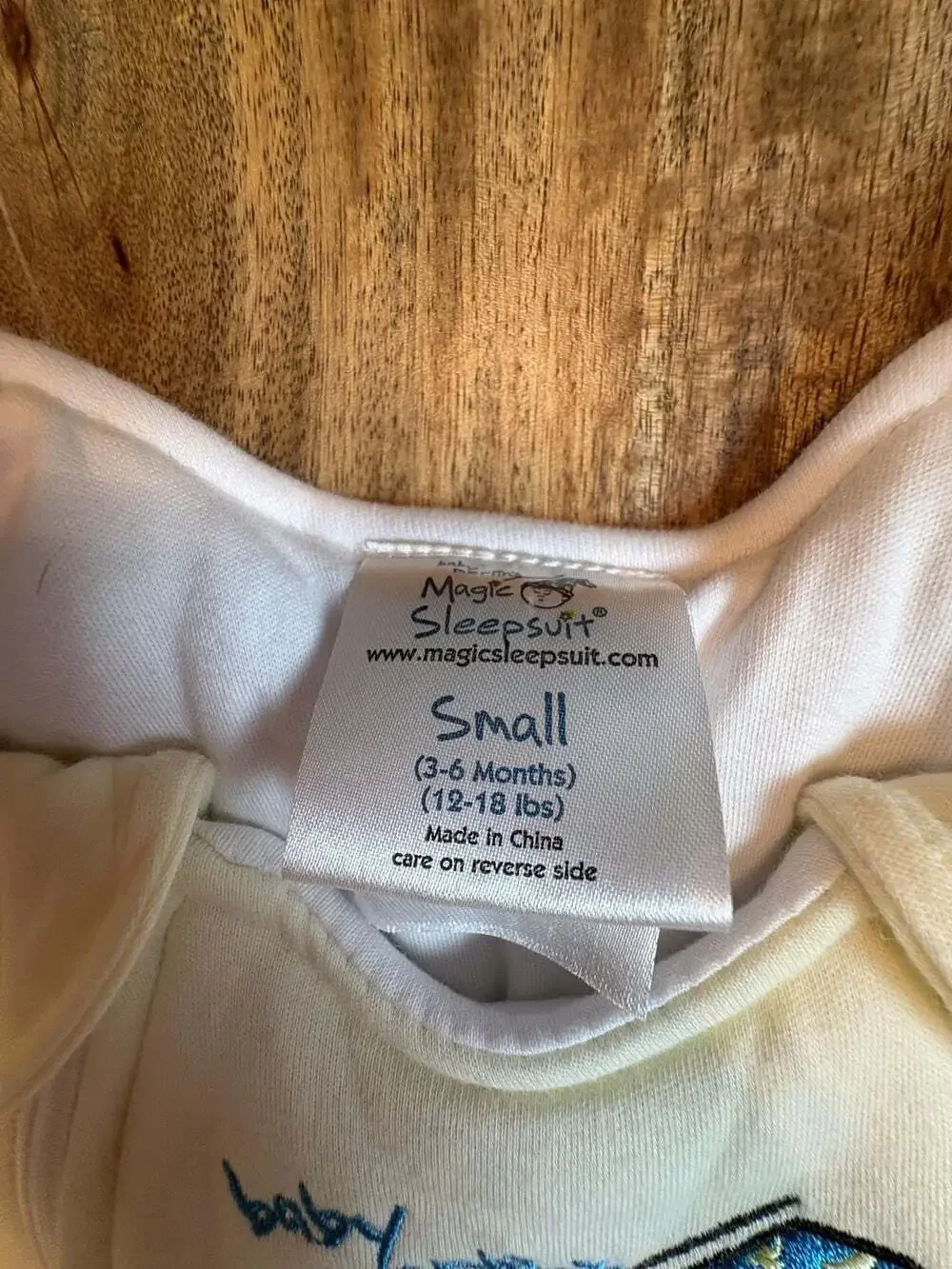 Baby Merlin's Magic Sleepsuit Baby 3-6 Months Yellow Cotton Swaddle Transition